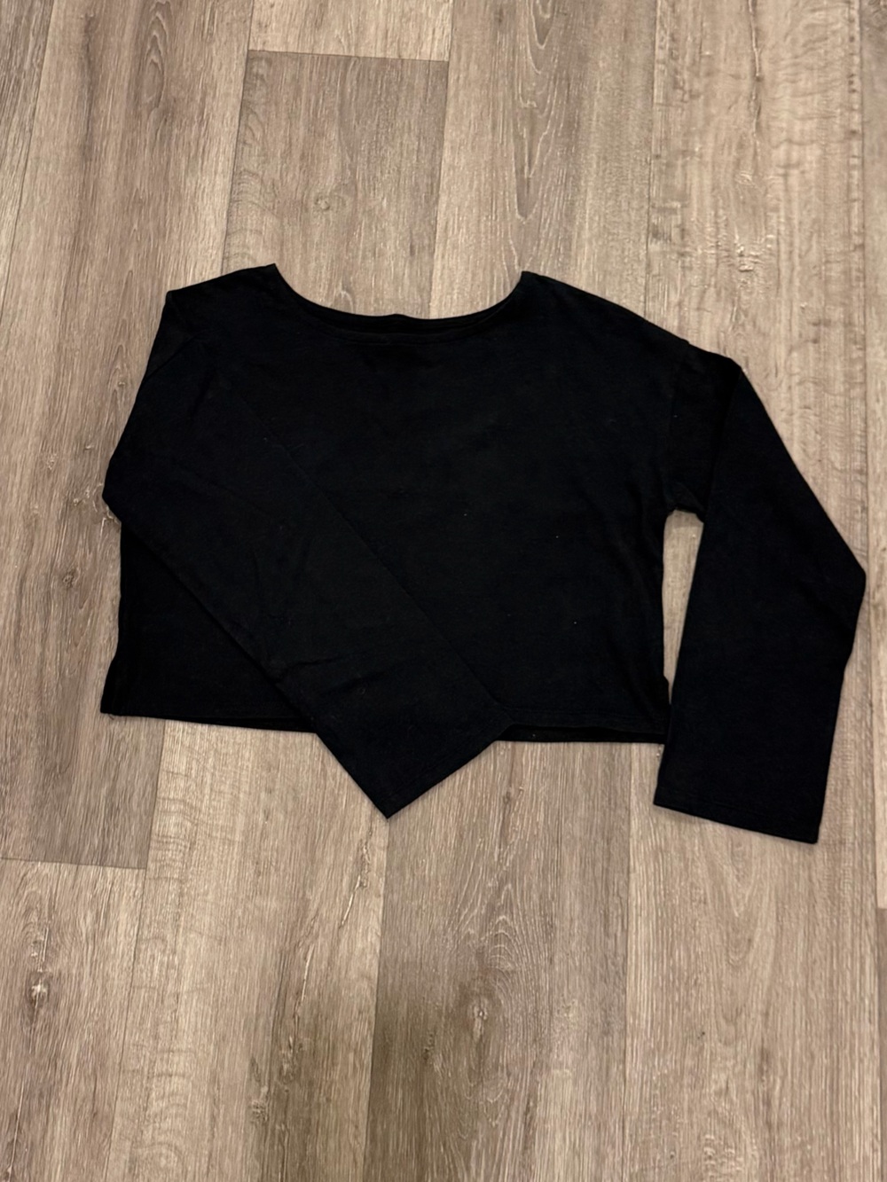 Madewell Supercrop Long Sleeve Tee
